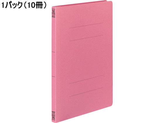 コクヨ フラットファイルV A4タテ とじ厚15mm ピンク 10冊 フ-V10P 1パック（ご注文単位1パック)【直送品】