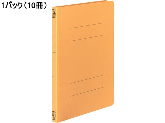 コクヨ フラットファイルV A4タテ とじ厚15mm 黄 10冊 フ-V10Y 1パック（ご注文単位1パック)【直送品】