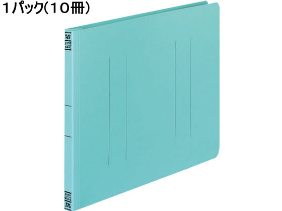 コクヨ フラットファイルV A4ヨコ とじ厚15mm 青 10冊 フ-V15B 1パック（ご注文単位1パック)【直送品】