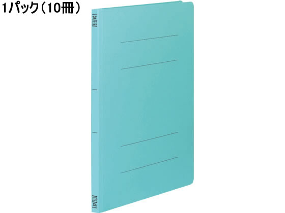 コクヨ フラットファイルV B4タテ とじ厚15mm 青 10冊 フ-V14B 1パック（ご注文単位1パック)【直送品】