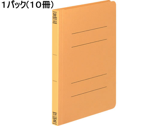 コクヨ フラットファイルV A5タテ とじ厚15mm 黄 10冊 フ-V12Y 1パック（ご注文単位1パック)【直送品】