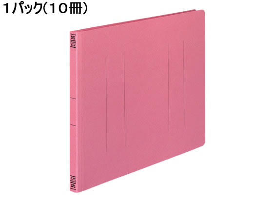 コクヨ フラットファイルV B4ヨコ とじ厚15mm ピンク 10冊 フ-V19P 1パック（ご注文単位1パック)【直送品】