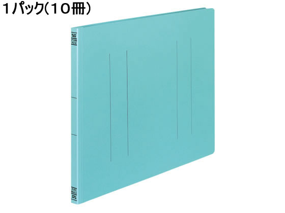 コクヨ フラットファイルV A3ヨコ とじ厚15mm 青 10冊 フ-V48B 1パック（ご注文単位1パック)【直送品】