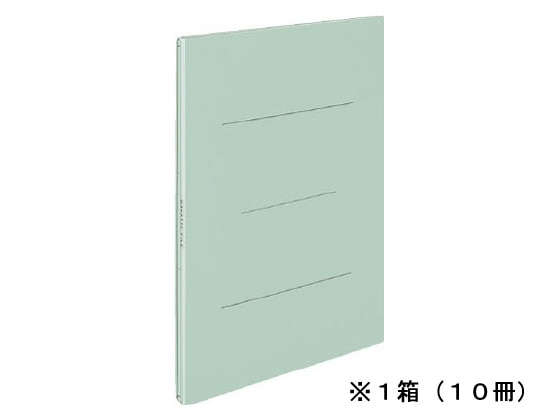 コクヨ ガバットファイル(紙製) A4タテ 緑 10冊 フ-90G 1箱（ご注文単位1箱)【直送品】