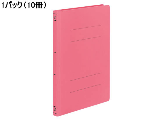 コクヨ フラットファイルPP A4タテ とじ厚15mm ピンク 10冊 1パック（ご注文単位1パック)【直送品】