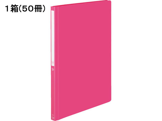 コクヨ PPフラットファイル〈POSITY〉A4タテ ピンク 50冊 1箱（ご注文単位1箱)【直送品】