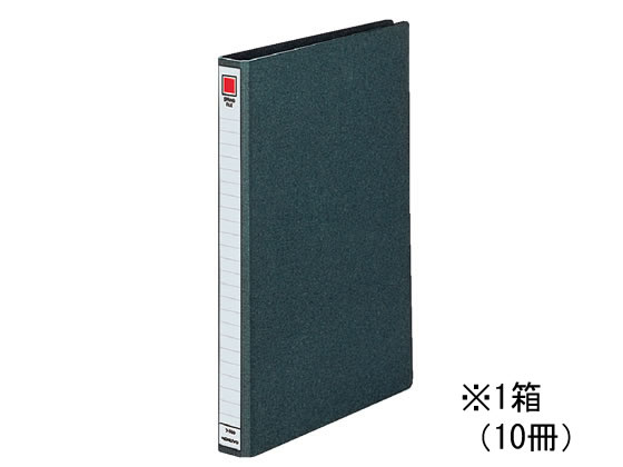 コクヨ スプリングファイル A4タテ とじ厚20mm 黒 10冊 フ-100 1箱（ご注文単位1箱)【直送品】