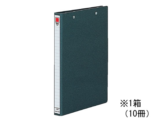 コクヨ スプリングファイル(両天とじ) A4タテ とじ厚20mm 黒 10冊 1箱（ご注文単位1箱)【直送品】