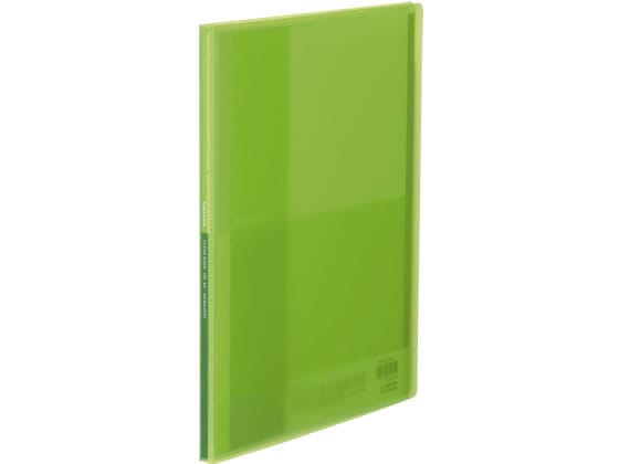 コクヨ クリヤーブック(Glassele)固定式 A4 10P ライトグリーン 1冊（ご注文単位1冊)【直送品】