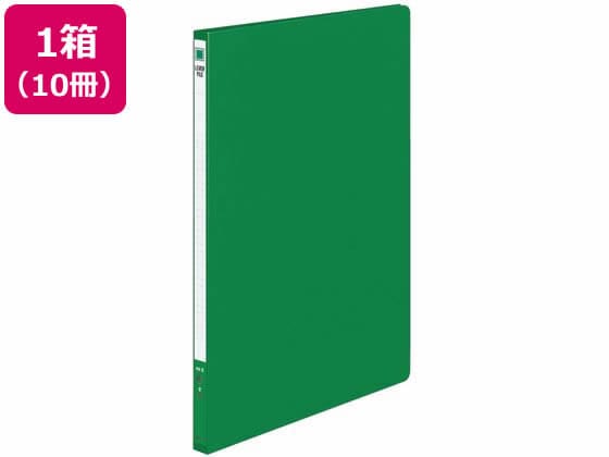 コクヨ レバーファイル(Z式) A4タテ とじ厚12mm 緑 10冊 フ-320NG 1箱（ご注文単位1箱)【直送品】