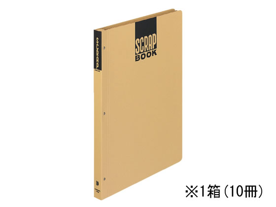 コクヨ スクラップブックD(とじ込み式) B4 10冊 ラ-44N 1箱（ご注文単位1箱)【直送品】