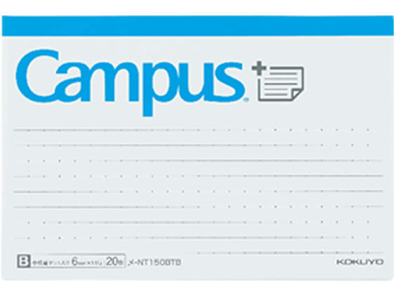 >コクヨ キャンパス まとめがはかどるノートふせん ボトム 中横罫 1冊（ご注文単位1冊)【直送品】