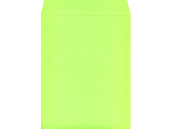 角3カラークラフト封筒グリーン 100枚 K3S-426 1パック（ご注文単位1パック)【直送品】