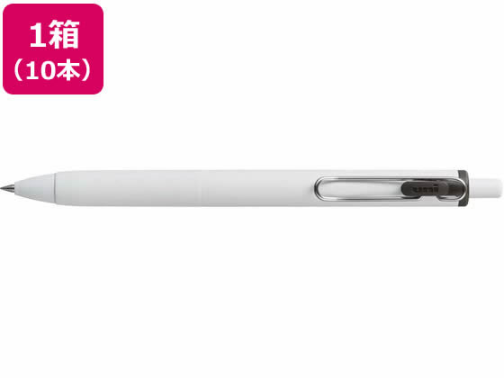 >三菱鉛筆 ユニボールワン 0.38mm ブラウンブラック 10本 UMNS38.22 1箱（ご注文単位1箱)【直送品】