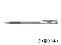 ペンテル ハイブリッド 黒 10本 EK-105GA 1箱（ご注文単位1箱)【直送品】