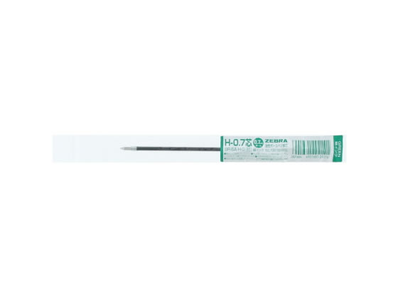 ゼブラ 油性ボールペン替芯 H-0.7芯 緑 BR-6A-H-G 1本（ご注文単位1本)【直送品】