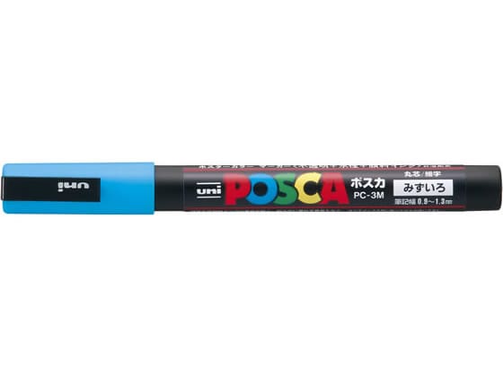 三菱鉛筆 ポスカ 細字 水色 PC3M.8 1本（ご注文単位1本)【直送品】
