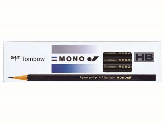 >トンボ鉛筆 MONO鉛筆 HB 12本 MONO-J HB 1打（ご注文単位1打)【直送品】