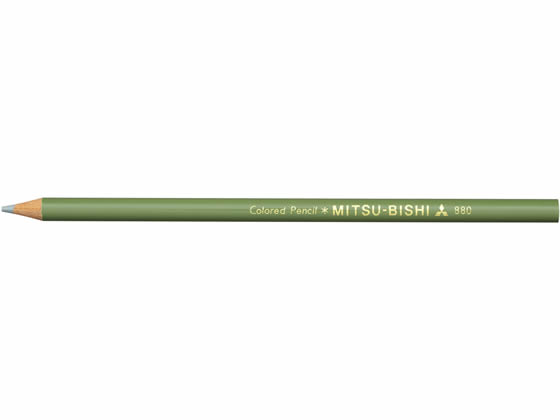 三菱鉛筆 色鉛筆 K880 エメラルドいろ K880.31 1本（ご注文単位1本)【直送品】