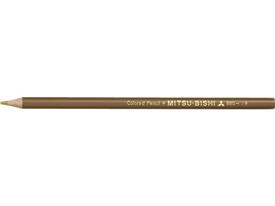三菱鉛筆 色鉛筆 おうどいろ K880.19 1本（ご注文単位1本)【直送品】