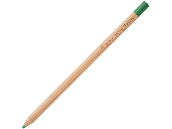トンボ鉛筆 色鉛筆 ハローネイチャー 緑 CB-KHN07 1本（ご注文単位1本)【直送品】