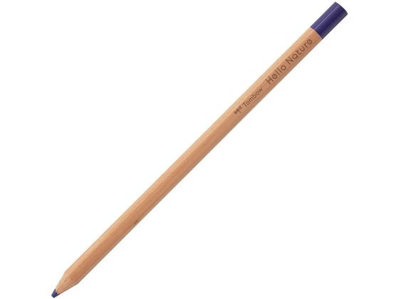 トンボ鉛筆 色鉛筆 ハローネイチャー 紫 CB-KHN18 1本（ご注文単位1本)【直送品】