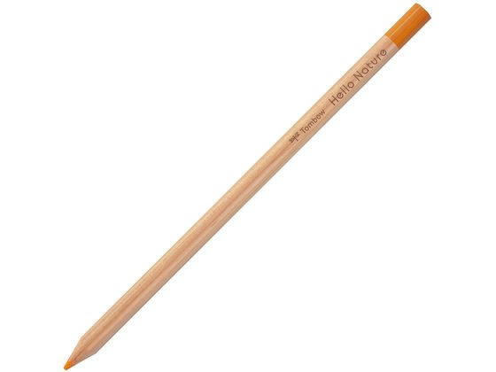 トンボ鉛筆 色鉛筆 ハローネイチャー 橙色 CB-KHN28 1本（ご注文単位1本)【直送品】
