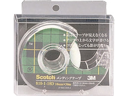 >【直送品】3M メンディングテープディスペンサー付 小巻 18mm*30m 810-1-18D 1個（ご注文単位1個)