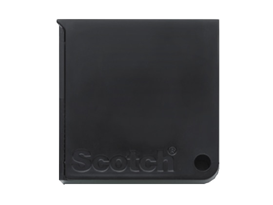 3M スコッチ(R) メンディングテープ ボックス ブラック 810BX-BL 1個（ご注文単位1個)【直送品】
