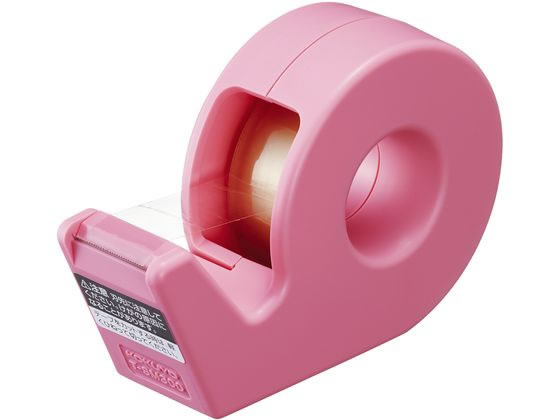 コクヨ テープカッターカルカット ハンディタイプ小巻用 ピンク T-SM300P 1個（ご注文単位1個)【直送品】