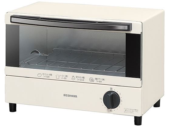 アイリスオーヤマ オーブントースター ホワイト EOT-011-W 1台（ご注文単位1台)【直送品】