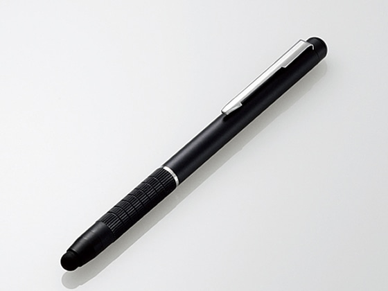 エレコム タブレットPC用タッチペン ロングタイプ ブラック P-TPALBK 1本（ご注文単位1本)【直送品】