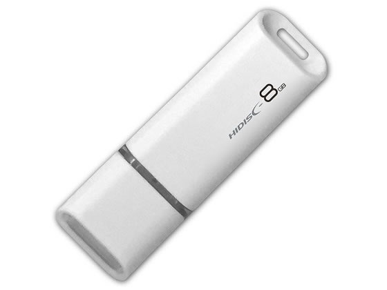 HIDISC USB2.0メモリー 8GB HDUF113C8G2 1個（ご注文単位1個)【直送品】