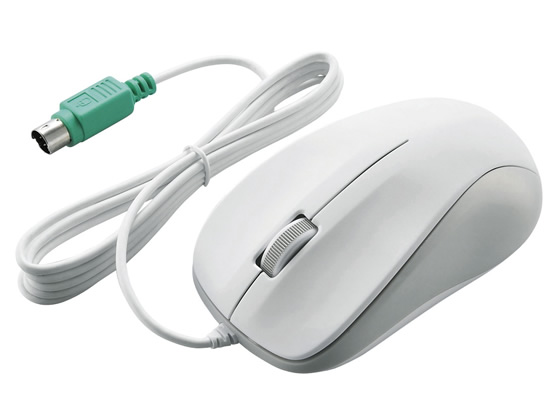 エレコム 光学式マウス 有線 3ボタン ホワイト M-K6P2RWH RS 1個（ご注文単位1個)【直送品】