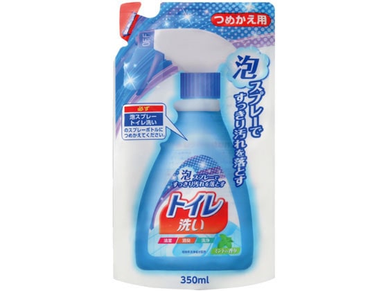 日本合成洗剤 ニチゴー 泡スプレー トイレの洗剤 詰替 350ml 1個（ご注文単位1個)【直送品】