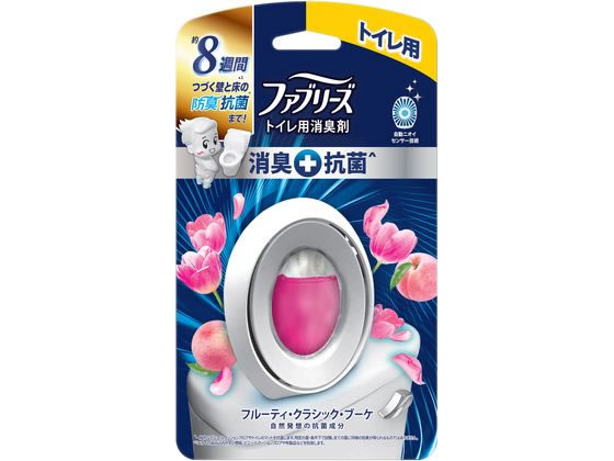 P&G ファブリーズ トイレ用消臭剤 +抗菌 フルーティークラシックブーケ 1個（ご注文単位1個)【直送品】