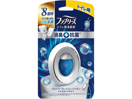 P&G ファブリーズ トイレ用消臭剤 +抗菌 ウルトラフレッシュシャボン 1個（ご注文単位1個)【直送品】