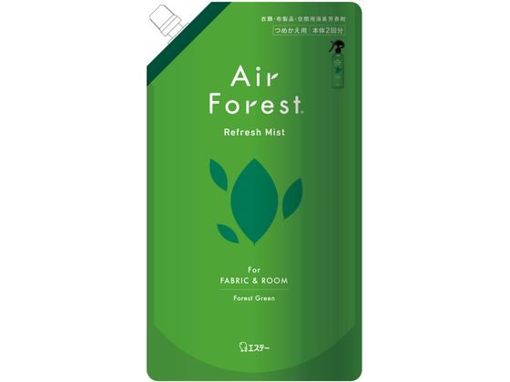 エステー AirForest リフレッシュミスト 替 ForestGreen 1パック（ご注文単位1パック)【直送品】