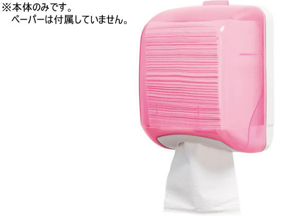 >クリンペット・ジャパン ファシール CH200 トイレットペーパーホルダー ピンク 1個（ご注文単位1個)【直送品】