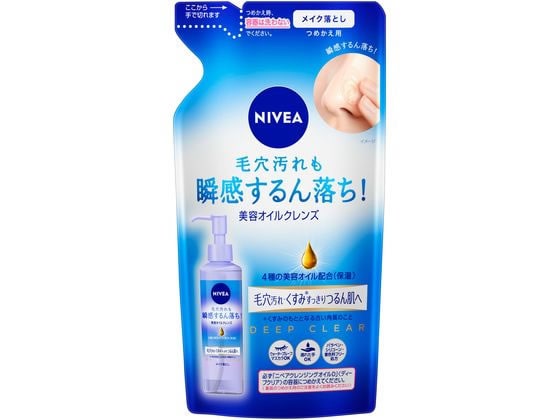 KAO ニベア クレンジングオイル ディープクリア つめかえ用 170ml 1個（ご注文単位1個)【直送品】