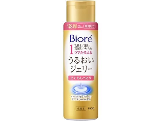 KAO ビオレ うるおいジェリー とてもしっとり 本体 180ml 1本（ご注文単位1本)【直送品】