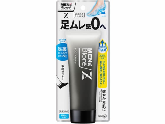 KAO メンズビオレZ さらさらフットクリーム せっけんの香り 70g 1本（ご注文単位1本)【直送品】