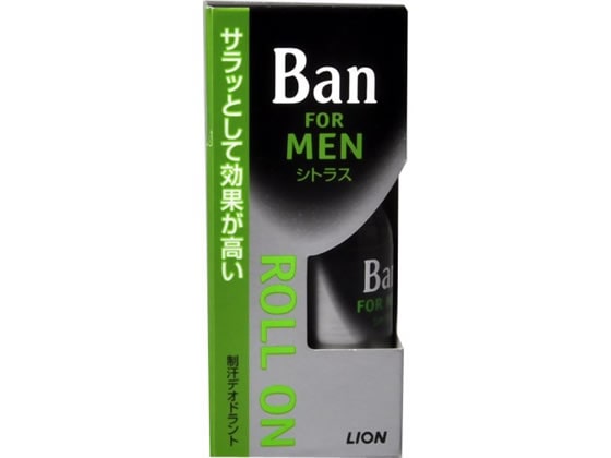 ライオン Ban 男性用ロールオン 30ml 1本（ご注文単位1本)【直送品】