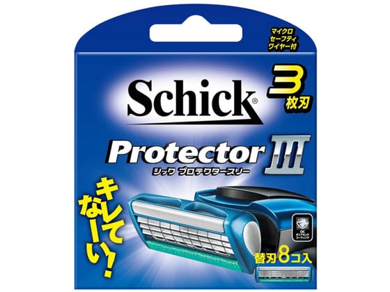 シック プロテクター スリー 替刃 8コ入 カミソリ 1パック（ご注文単位1パック)【直送品】