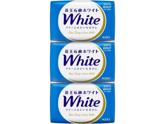 KAO 花王石鹸ホワイト 普通サイズ 3コパック 1パック（ご注文単位1パック)【直送品】