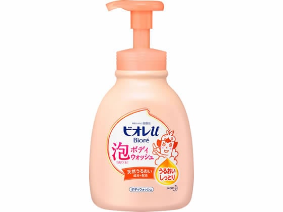 KAO ビオレu 泡で出てくるうるおいしっとり ポンプ600ml 1本（ご注文単位1本)【直送品】