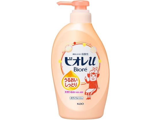 KAO ビオレu うるおいしっとり ポンプ 480ml 1本（ご注文単位1本)【直送品】