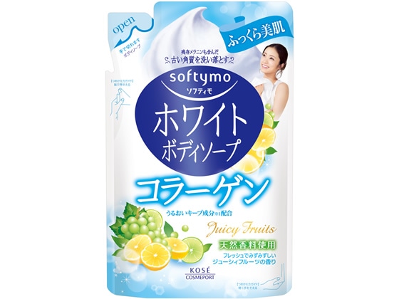 >コーセー ソフティモホワイトボディソープCO(コラーゲン)詰替え用 420ml 1個（ご注文単位1個)【直送品】