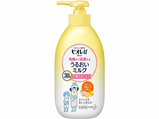 KAO ビオレu 角層まで浸透する うるおいミルク フルーツ300ml 1本（ご注文単位1本)【直送品】