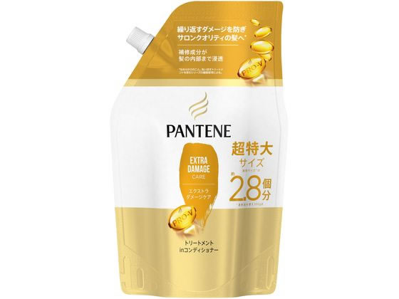 >P&G パンテーン エクストラダメージケアトリートメントコンディショナー詰替超特大 1個（ご注文単位1個)【直送品】